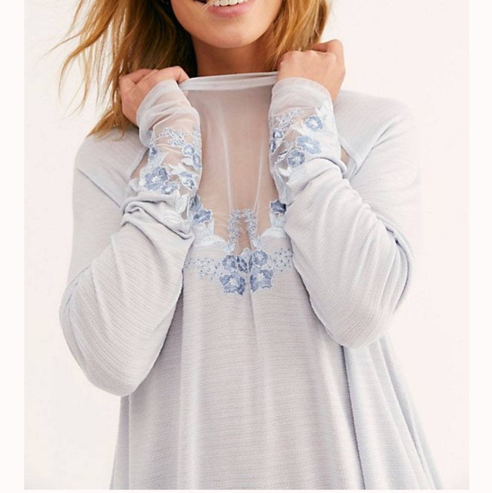 Free People | Saheli Top Glacier